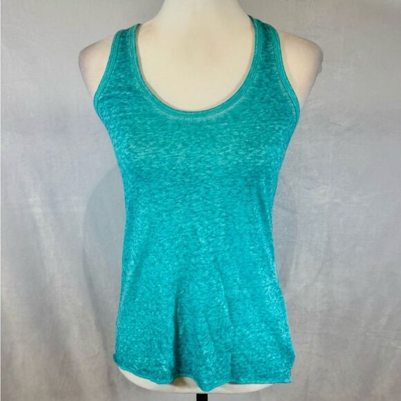 Two aqua turquoise summer racerback tank tops size large - Picture 6 of 9